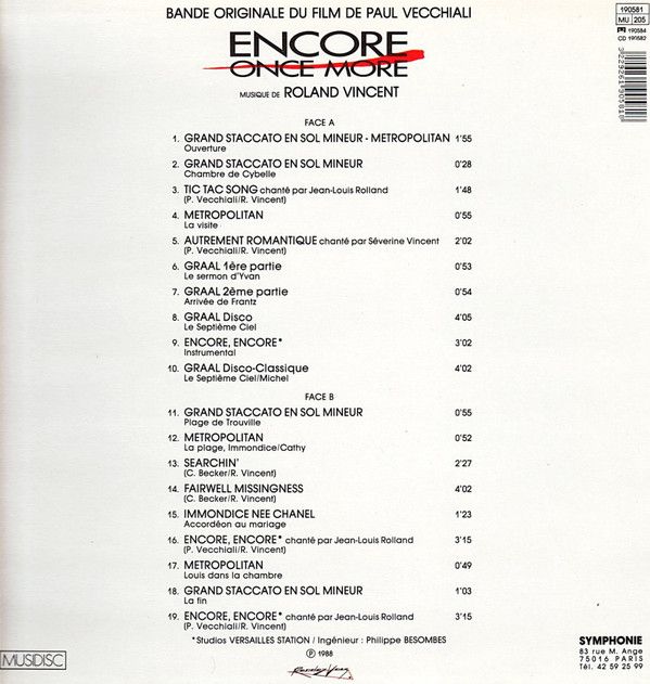 Encore (Once More)