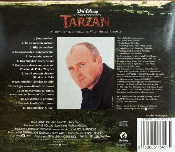 Tarzán (Un Soundtrack original de Walt Disney Records)
