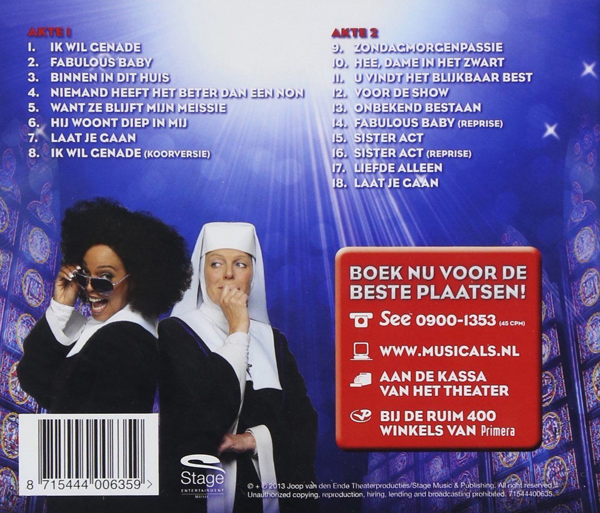 Sister Act: Het Nederlandse castalbum