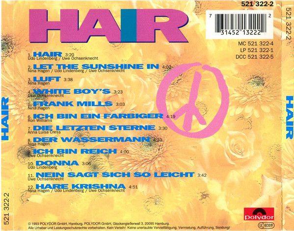 Hair (Die Deutsche Neuaufnahme 1993)