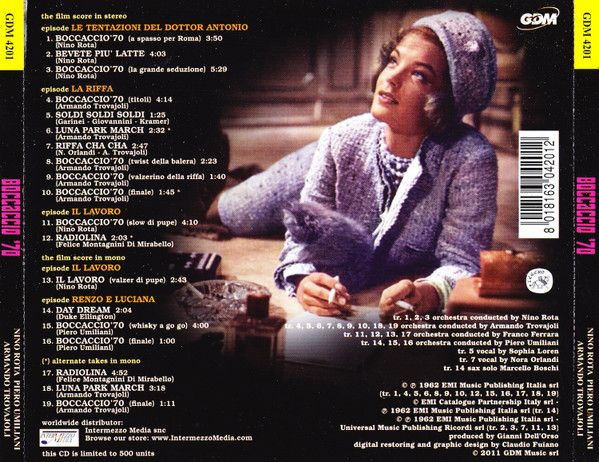 Boccaccio '70 (Original Motion Picture Soundtrack)