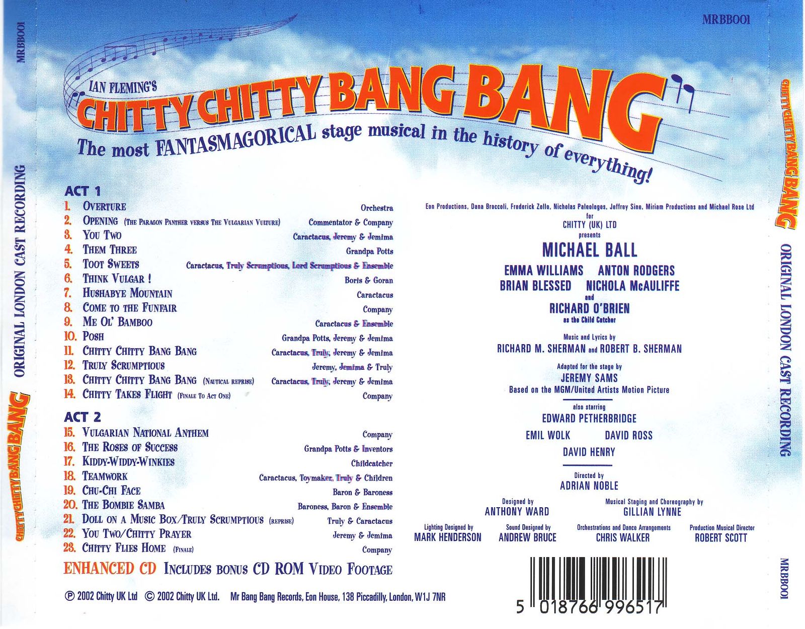 Chitty Chitty Bang Bang (2002 original London cast)