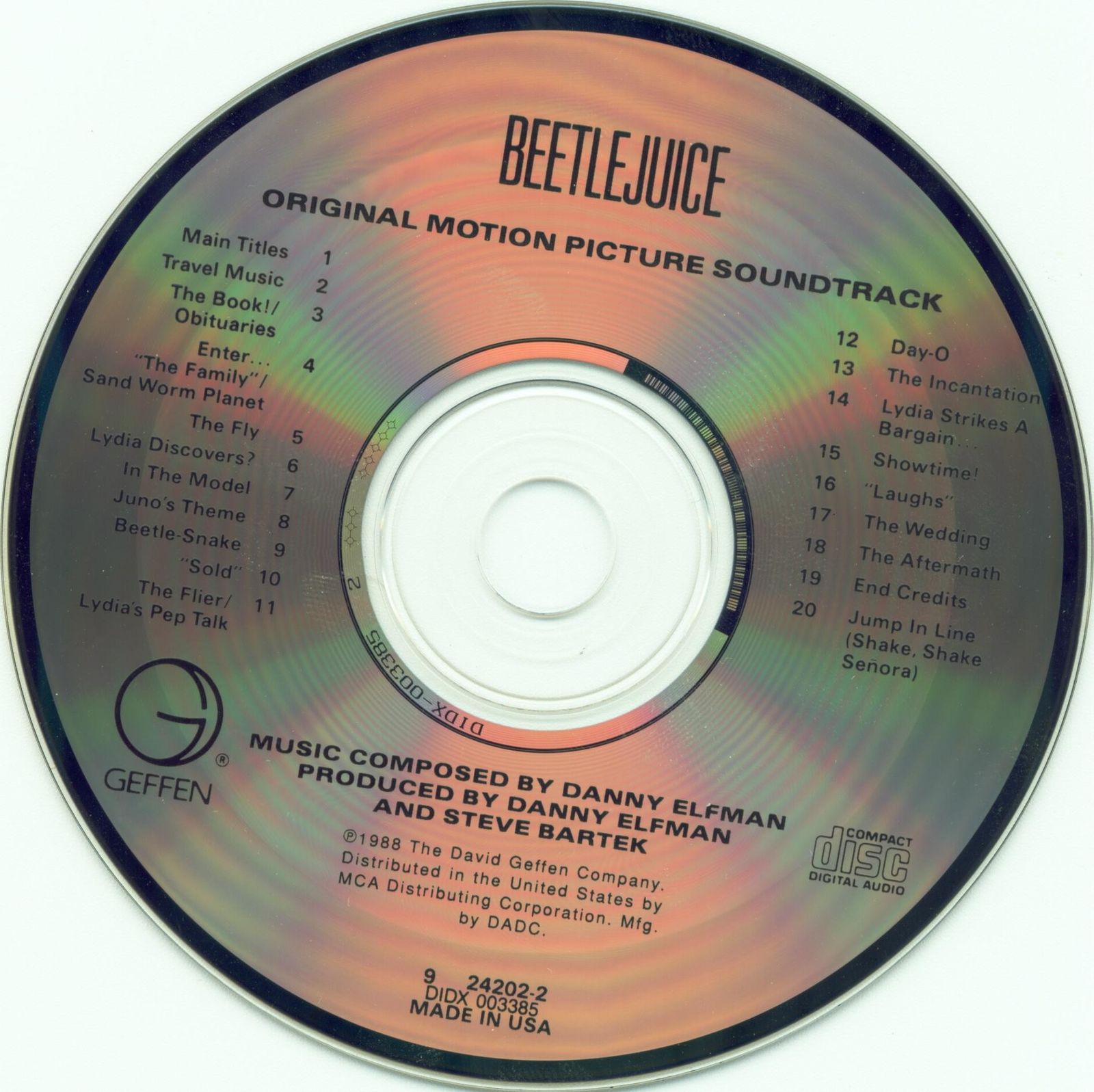 Beetlejuice: Original Motion Picture Soundtrack
