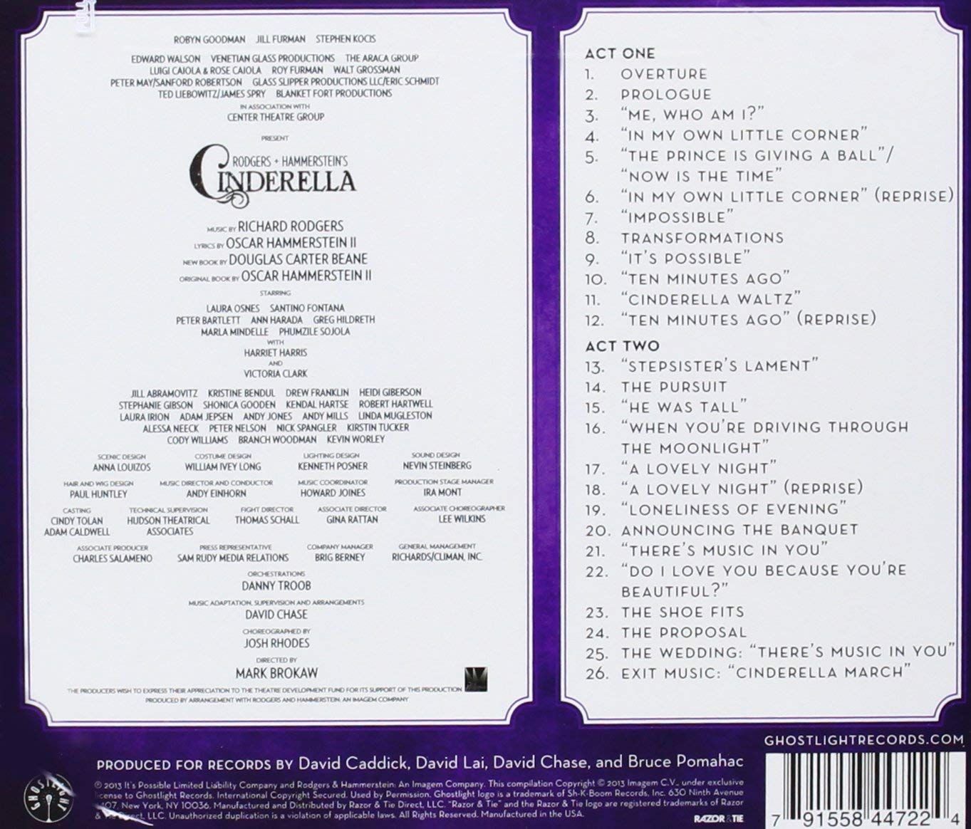 Rodgers + Hammerstein's Cinderella