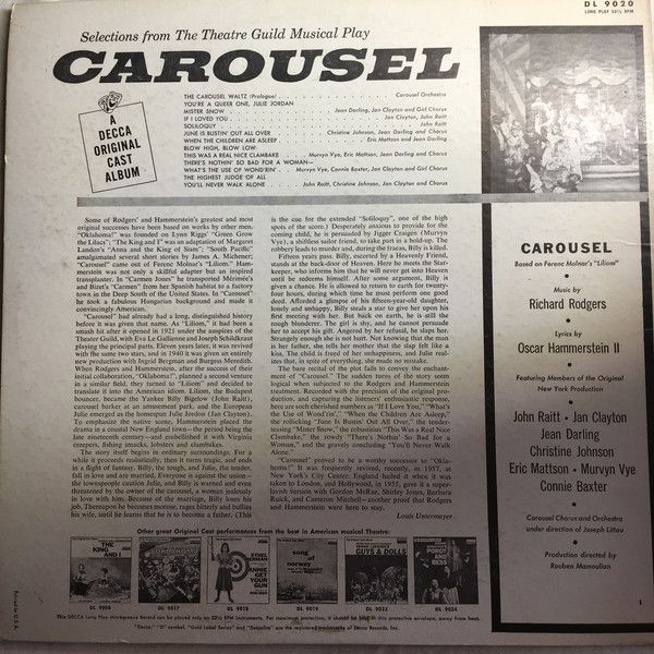 Carousel: The Original Cast Album