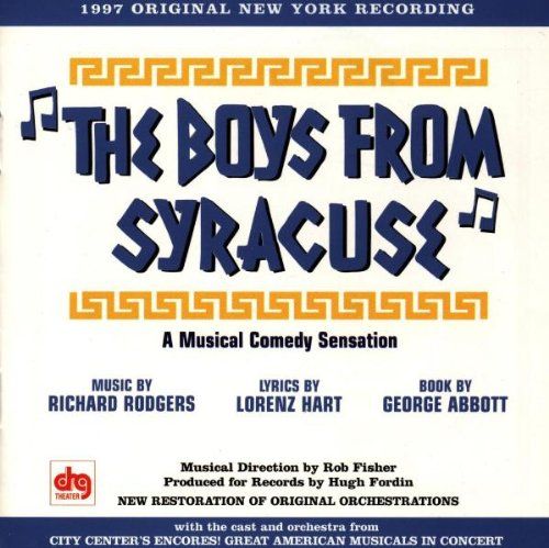 The Boys From Syracuse (1997 original New York recording)