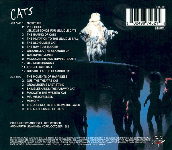 Cats: Complete Original Broadway Cast Recording