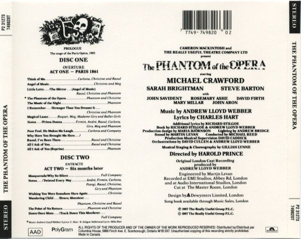The Phantom of the Opera