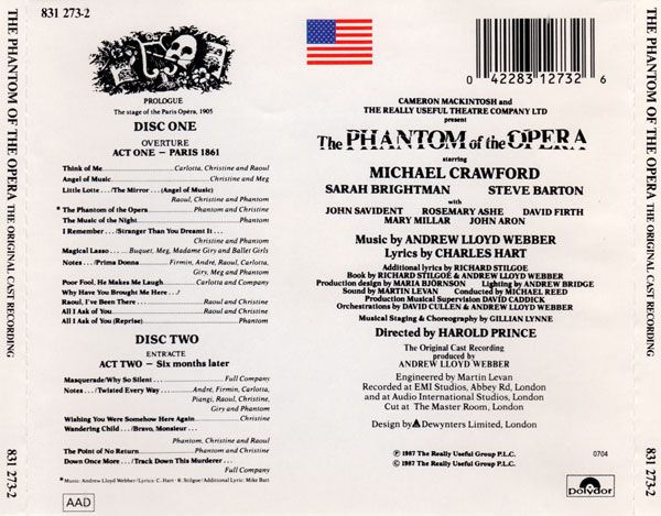 The Phantom of the Opera