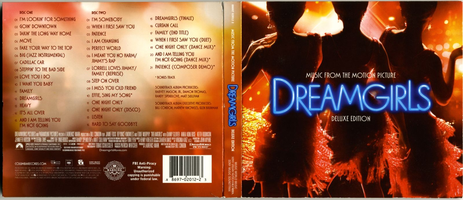 Dreamgirls: Music From the Motion Picture (deluxe edition)