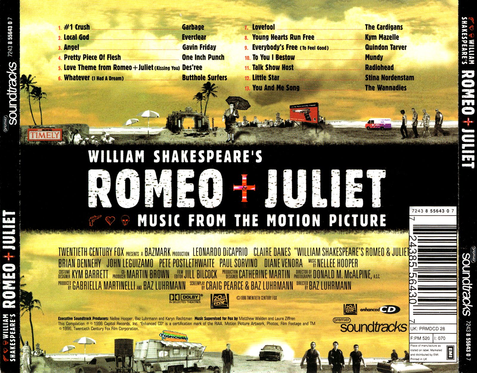 William Shakespeare’s Romeo + Juliet: Music From the Motion Picture