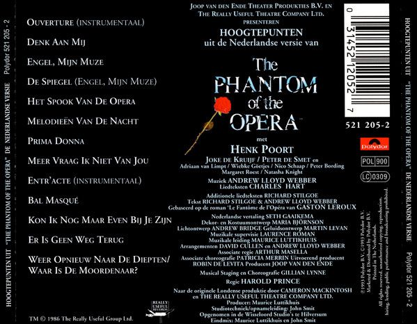 Hoogtepunten uit The Phantom of the Opera