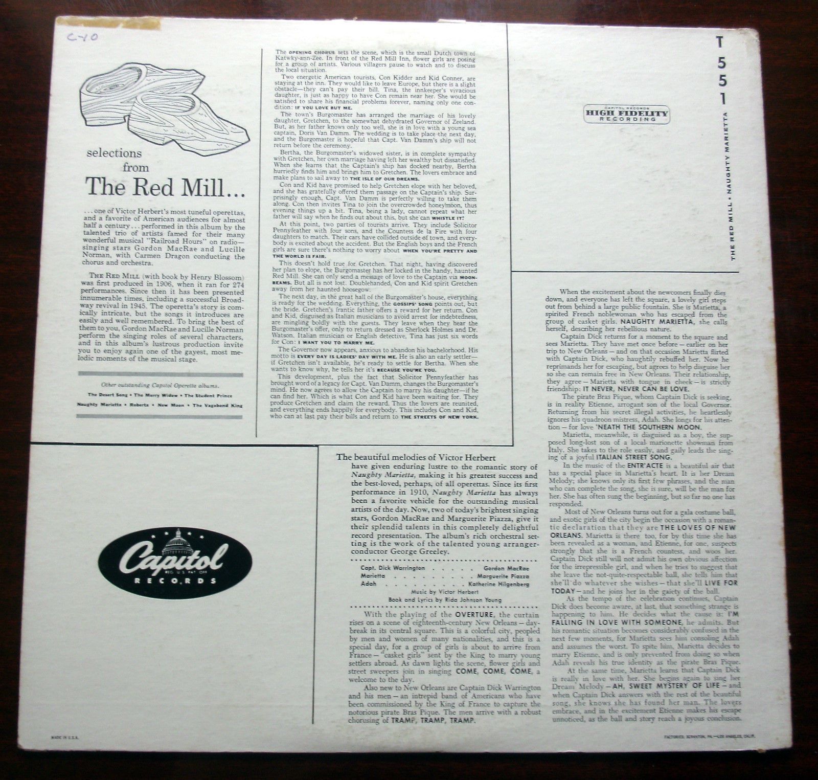 The Red Mill / Naughty Marietta
