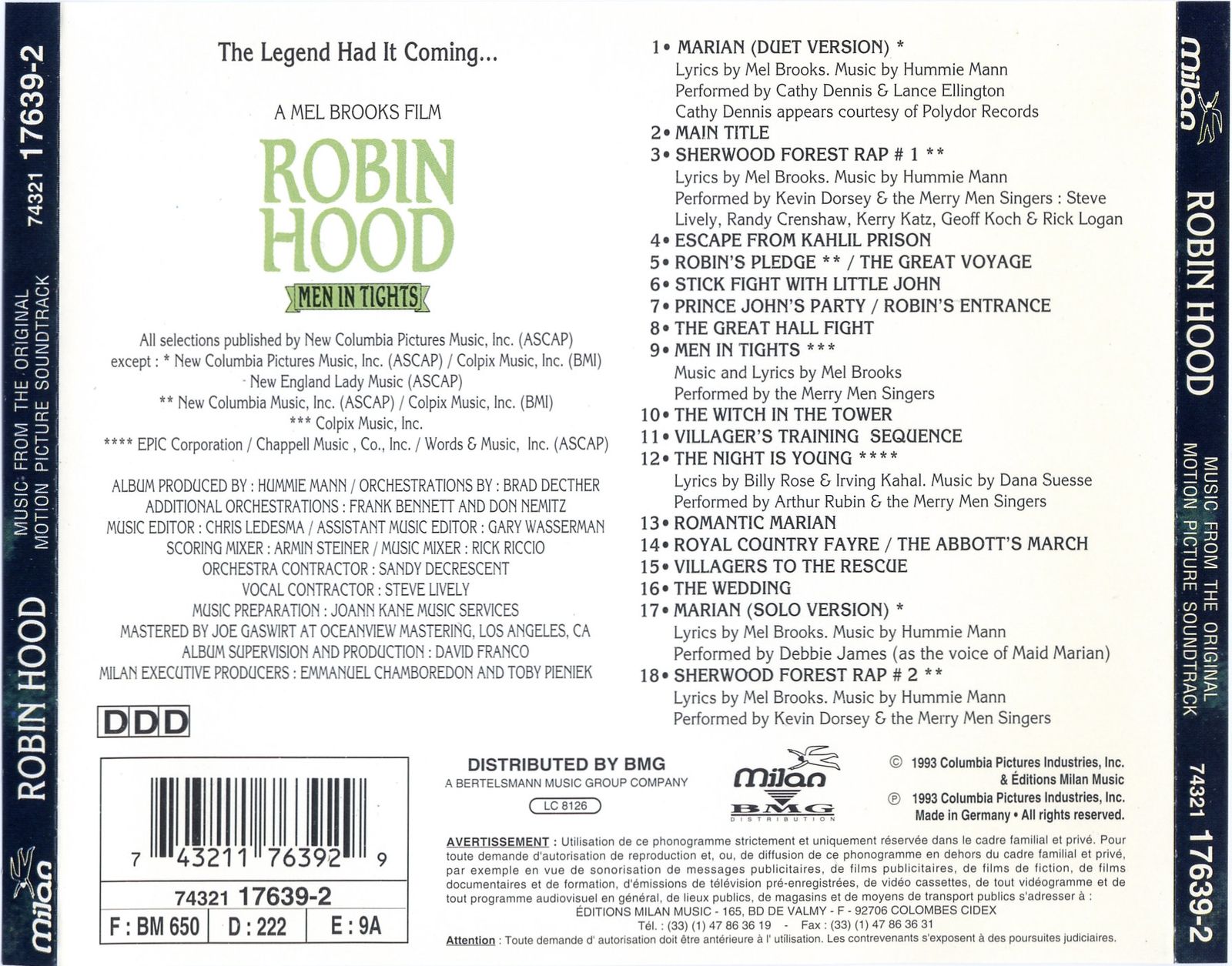 Robin Hood - Men in Tights