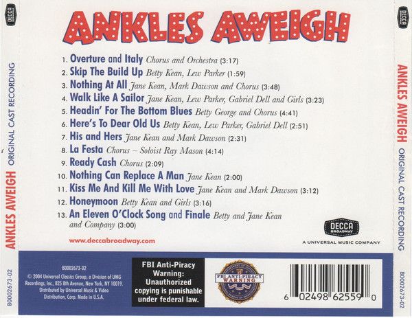 Ankles Aweigh