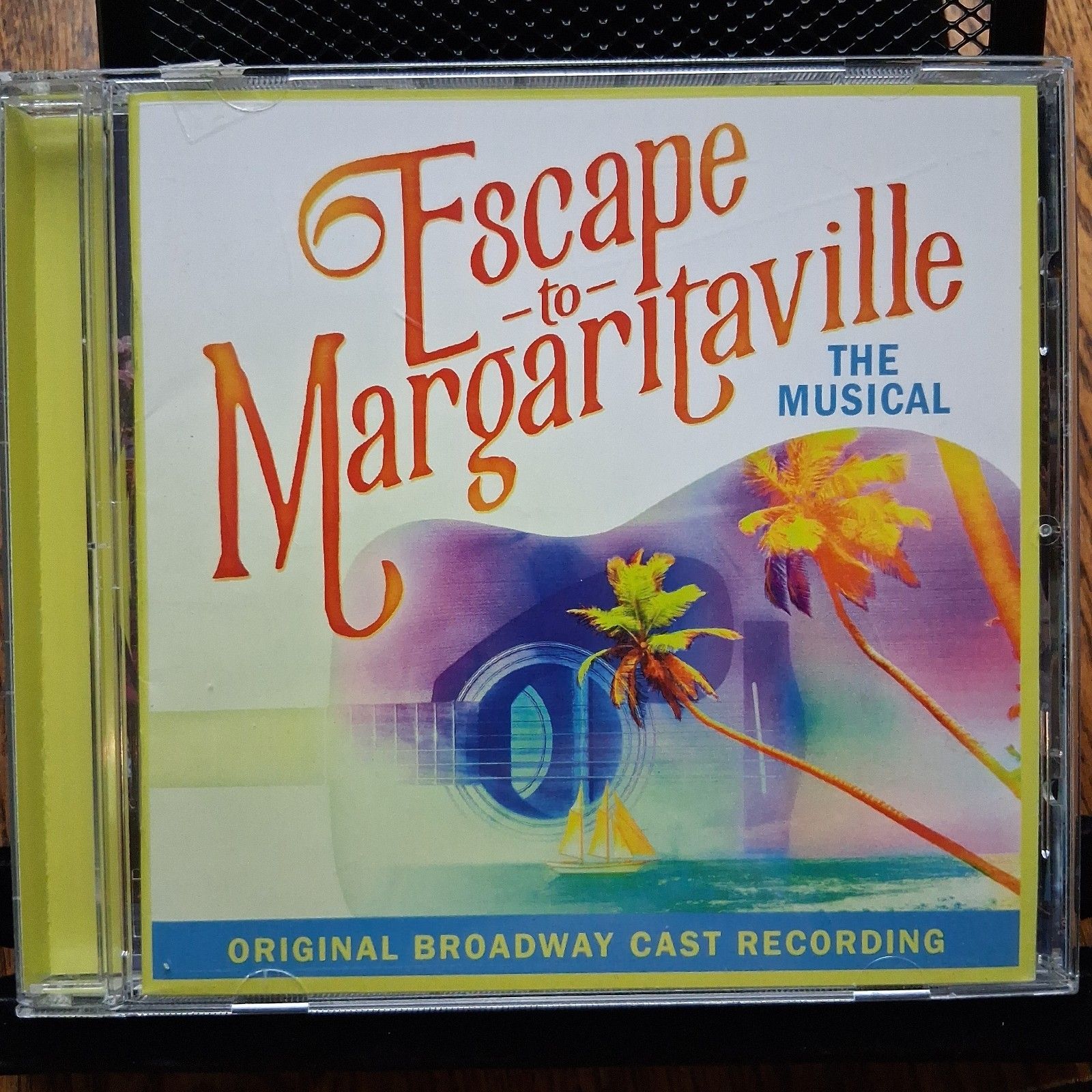 Escape to Margaritaville Original Broadway Cast Recording CD Jimmy Buffett 2018 Image 1 of 3