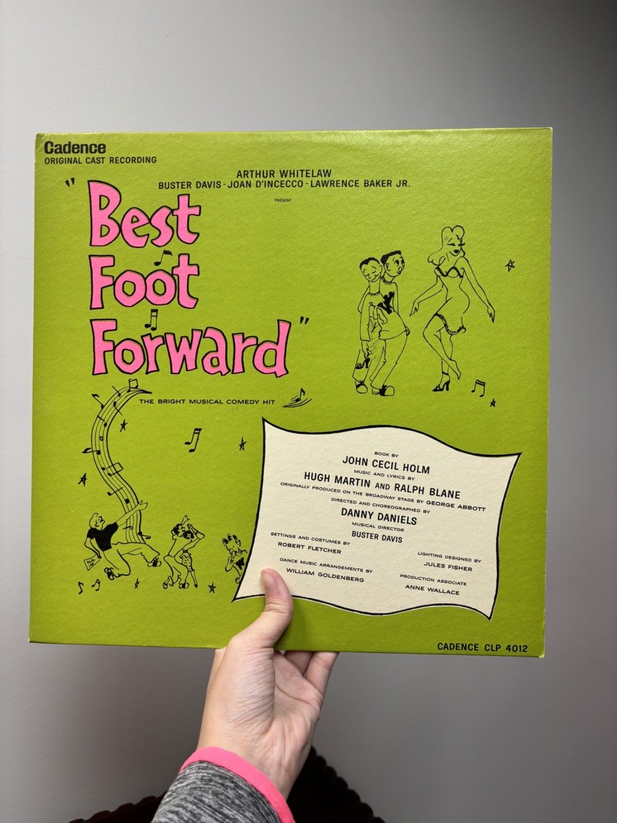 Best Foot Forward Original Broadway Cast Recording Vinyl Image 1 of 4