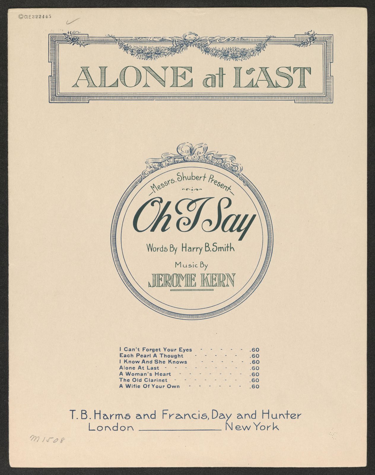 Alone at last