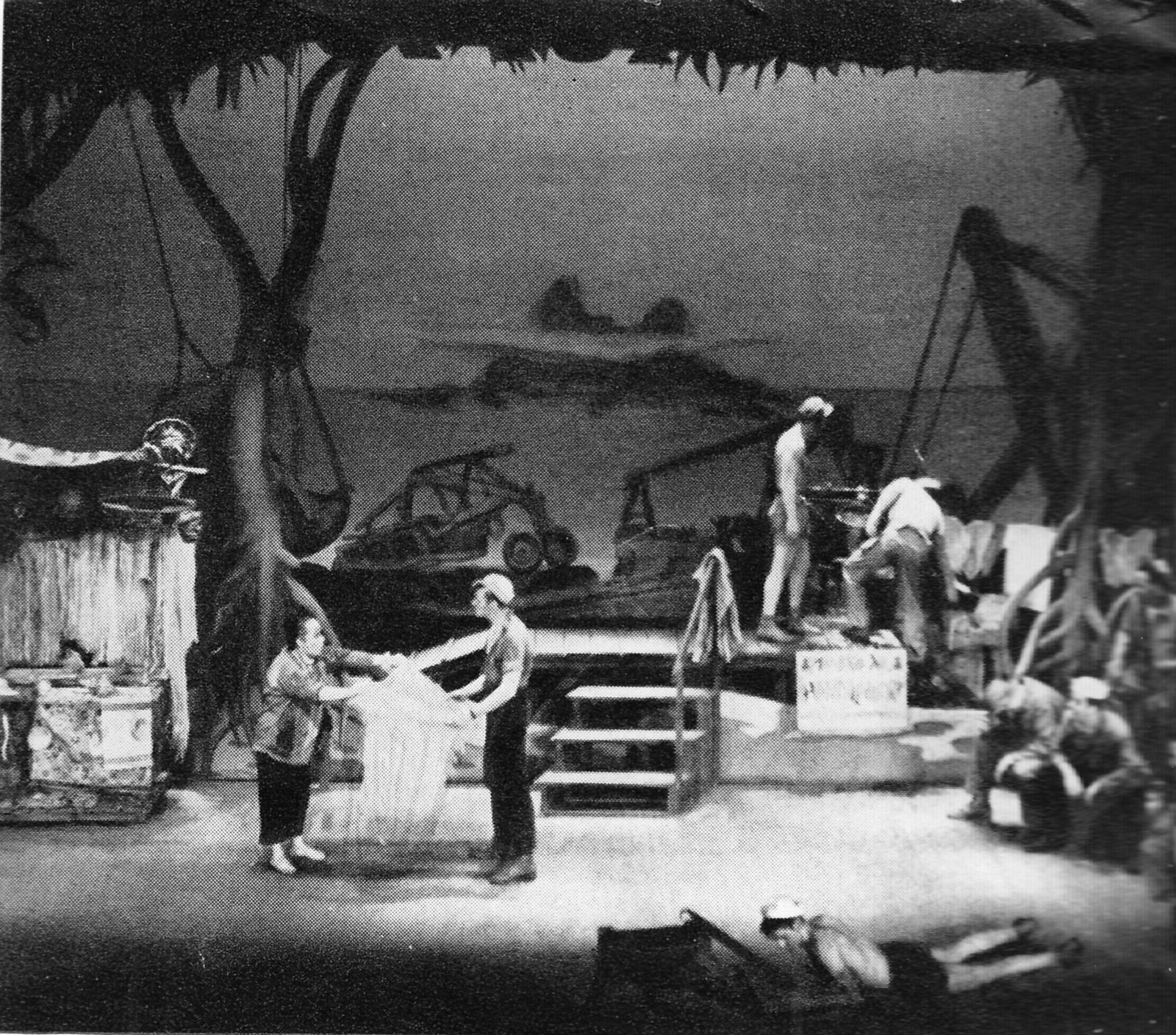 South Pacific, 1949