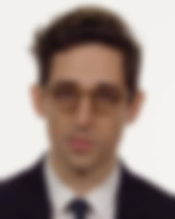 Justin Peck, blurred