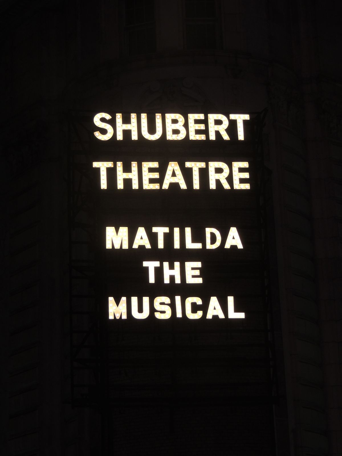 Matilda The Musical, 2013