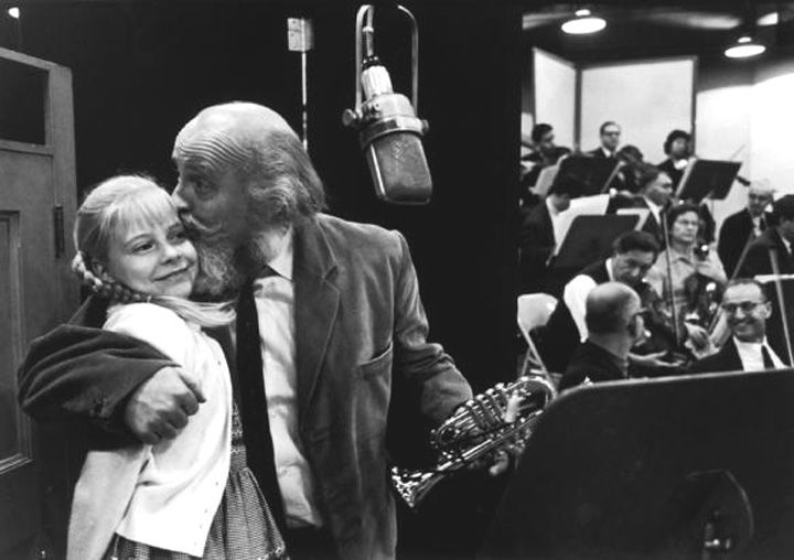 Personal_photo_Kathy_and_Larry_Naismith_at_Sony_studio_recording_their_Duet_song_"THE_BUGLE"..jpg