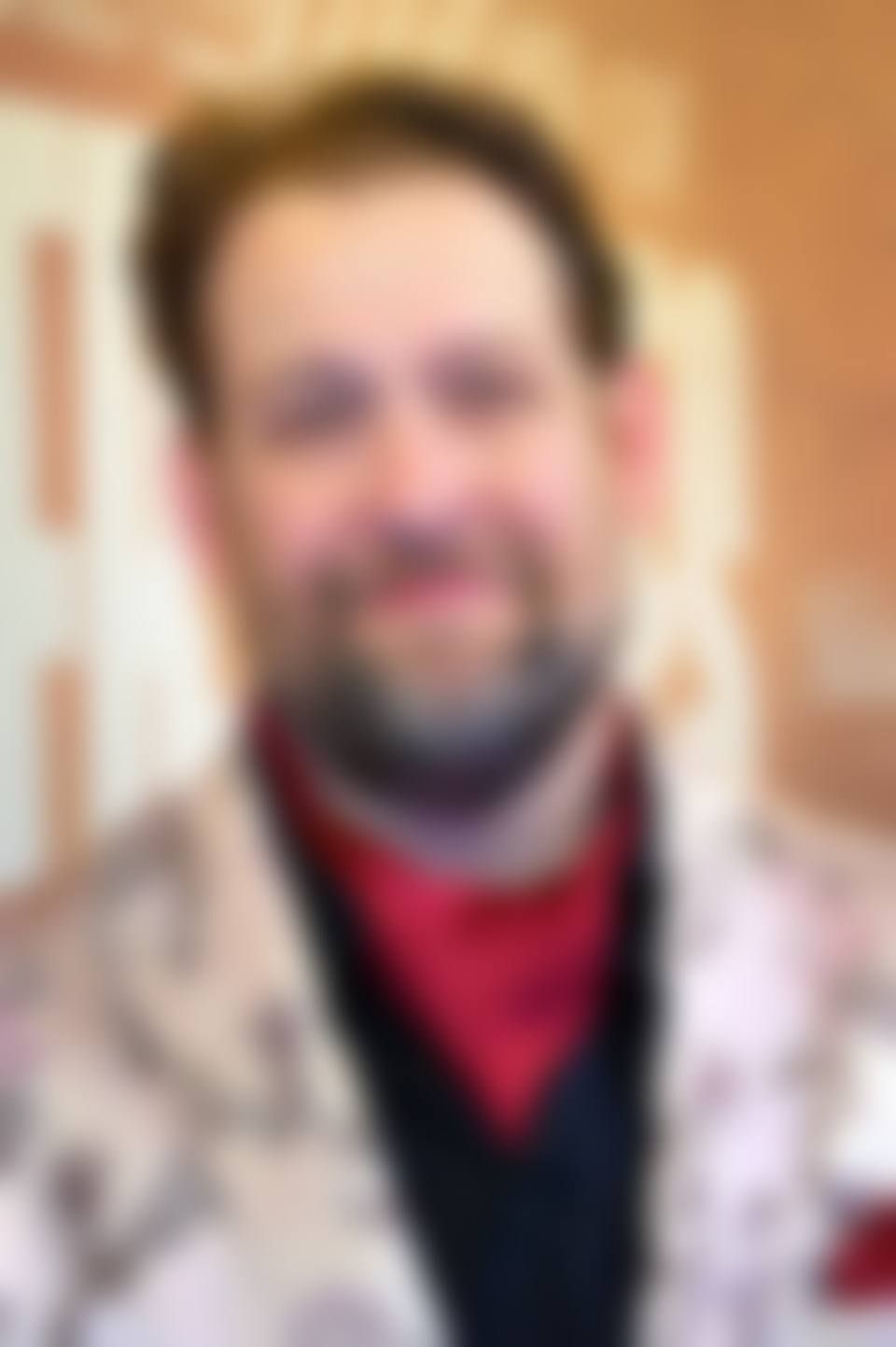 Andrew Kober, blurred